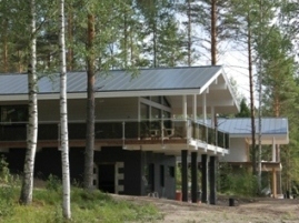 Новый современный дом на берегу озера Saimaa - код 21496