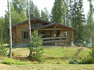 Дача у границы на берегу озера Kärkjärvi - код 43607