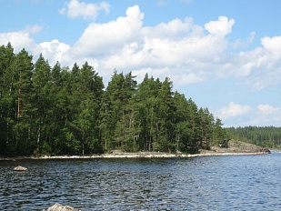 Большой участок на озере Saimaa недалеко от Taipalsaari- код 33866