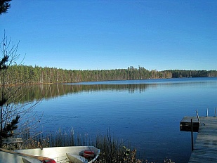 Отличная дача  недалеко от города Lemi на берегу озера Pieni-Salajärvi  - 36604 