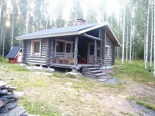 Новая дача у озера Korpijärvi недалеко от Mikkeli - код 48733
