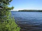 Большой участок на берегу озера Saimaa недалеко от Ruokolahti - код 31555