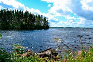  Участки на берегу озера Kostamo в Ruokolahti – код 11497