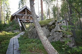  Небольшая уютная дача на берегу озера Orivesi недалеко от города Savonranta - 35186
