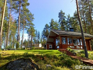 Дом на берегу озера Saimaa недалеко от города Mikkeli - код 23935