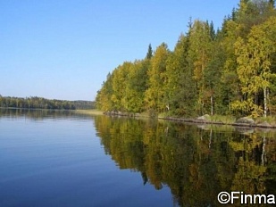 Участки с собственной береговой линией для строительства 8 коттеджей на озере  Saimaa
