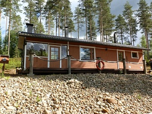 Дача в 20 км от Savonlinna на берегу озера Seppäjärvi - код 43993