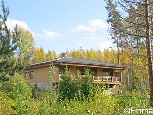 Просторный двухуровневый дом на берегу озера Rautavesi недалеко от Hartola - код 24830