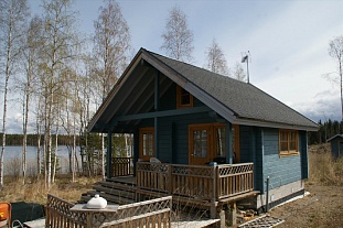 Участок с небольшой летней баней на берегу Saimaa недалеко от города Savonlinna - 40292