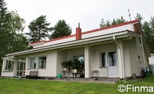 Уютный дом на полуострове озера Orivesi в Savonranta - код 21288