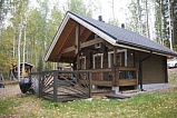 Дача с просторной террасой на берегу озера Saimaa недалеко от города Punkaharju – 39759