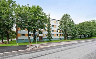 Светлая однокомнатная квартира в Helsinki - код 43556