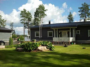 Просторный дом на берегу озера Kuolimo - код 27729