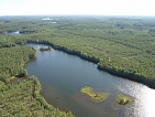 Участки на берегу озера Valkia Ruokojärvi недалеко от Puumala - код 27373