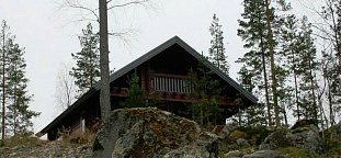 Отличная дача на берегу озера рядом с Savonranta - код 41507