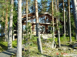 Просторный двухэтажный дом на берегу озера Saimaa-19310