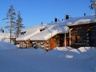 Апартаменты в таунхаусе на горнолыжном курорте Saariselkä - код 31257