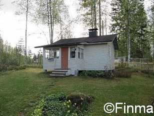 Небольшая уютная дача на берегу озера Vangasjärvi - код 25461