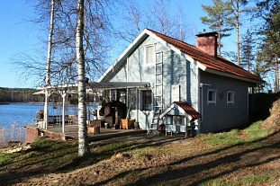 Уютная дача на берегу озера Saimaa - код 47639