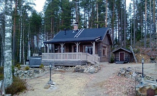 Дача в Savonranta с великолепным видом на берег озера Vuokalanjärvi - 39770