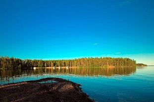 Участок на острове, на озере Saimaa недалеко от Taipalsaari - код 33943 
