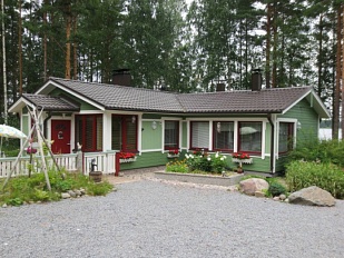 Уютный дом на берегу озера Saimaa недалеко от города Ruokolahti - код 42911