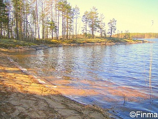 Участок с собственным берегом на озере Saimaa - код 11761