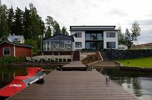 Просторный дом в городе Lappeenranta на берегу озера Saimaa - 34961