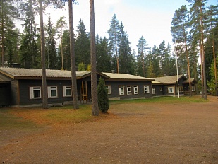 Детский лагерь на берегу озера - код 48759