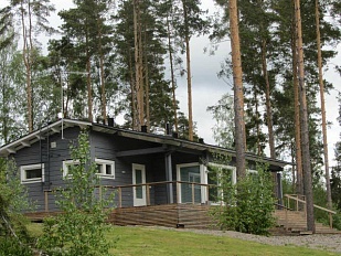 Новый дом на берегу озера Päijänne недалеко от Lahti, в местечке Kalkkinen - 37933