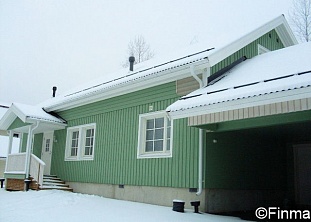 Новый дом недалеко от озера в Lahti - 14286