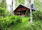 дача в финляндии из бревна на берегу озера