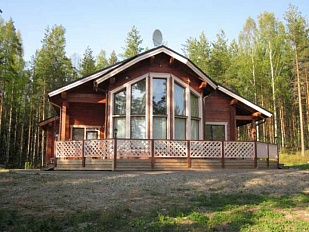 Просторный новый дом на берегу Immalanjärvi недалеко от Imatra - 33433
