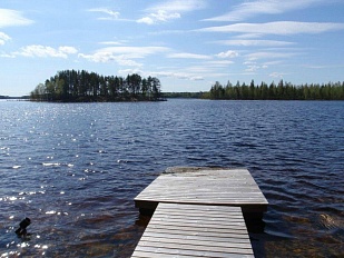 Участок в 2 км от городка Savonranta на берегу Orivesi - код 43203