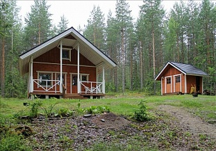 Уютная дача на берегу на озера Kermajärvi недалеко от Heinävesi - код 36147