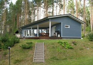 Современная дача на берегу озера Saimaa недалеко от города Puumala-37476
