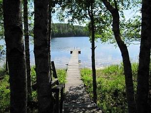 Участок на берегу озера Kivijärvi на юге Финляндии - код 35406