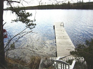 Видовой участок на берегу озера Saimaa недалеко от Sulkava - код 39048