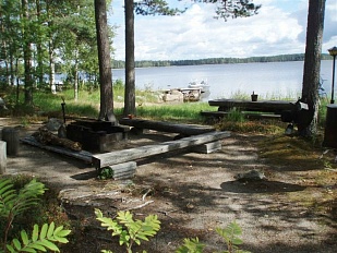 Хороший участок на берегу озера Saimaa - код 31495