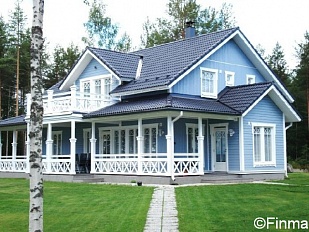 Просторный уютный дом недалеко от Savonlinna - код 25763