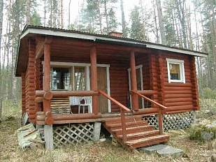 Небольшая дача на берегу озера Pyhäjärvi недалеко от города Kesälahti - 39446
