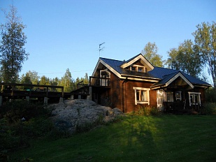 Дом на берегу озера Saajuu недалеко от Sulkava - код 46387