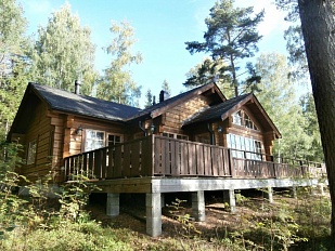 Красивая дача на берегу озера Saimaa - код 42928