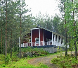 Уютная дача на берегу озера Vessanjärvi - код 38048