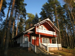 Красивая дача на берегу озера Saimaa - код 28496