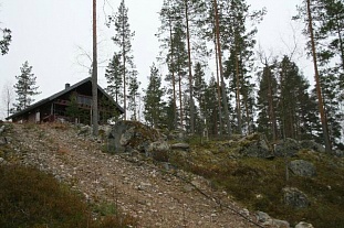Уютная современная дача в Savonranta на берегу озера Vuokalanjärvi Код 35725