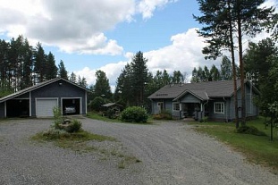 Красивый дом на берегу на озера Kypäränjärvi недалеко от Heinävesi - код 34870 