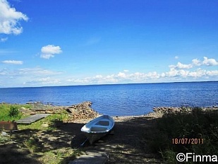 Участок с береговой сауной на берегу озера Orivesi  - код 23612